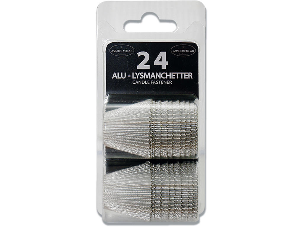 Lysmanchetter, Guld/sølv, 480 stk, ASP-Holmblad