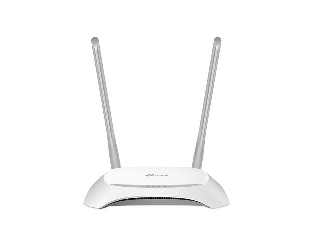 TP-Link TL-WR850N trådløs router Hurtigt ethernet Enkelt band (2,4 GHz) Grå, Hvid