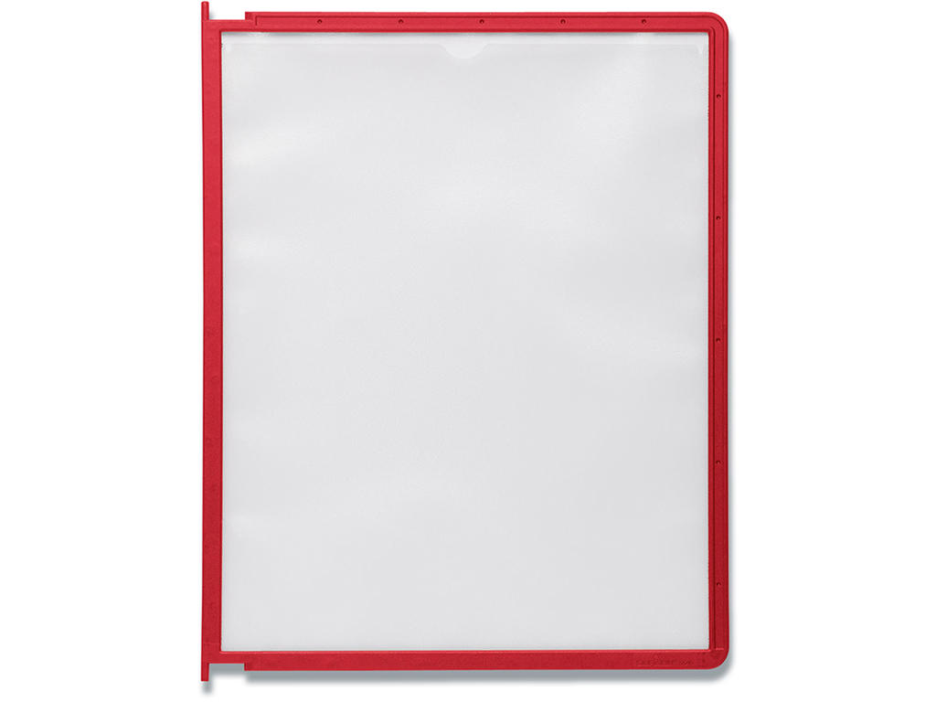 Registerlomme, A4, Rød, 1 stk, Durable SHERPA PANEL PIN