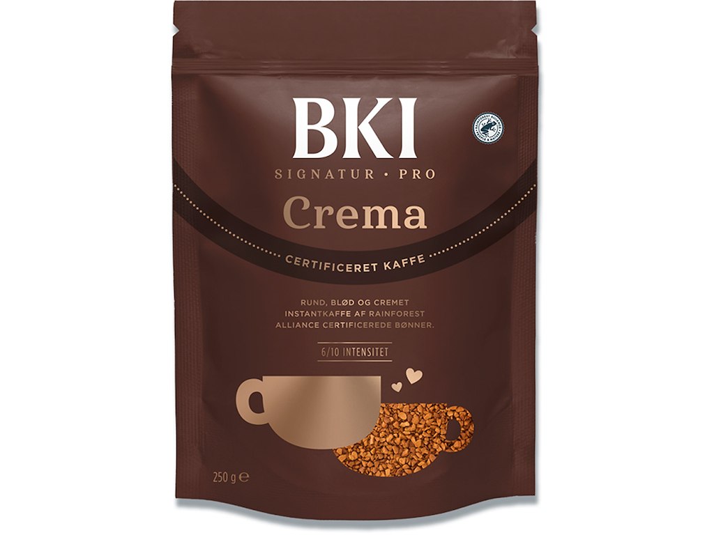 Kaffe, Instant, 250 g, 1 pose, BKI Crema