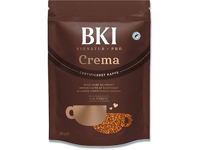 Kaffe, Instant, 250 g, 1 pose, BKI Crema