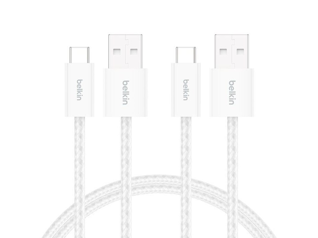 Belkin BoostCharge USB-kabel USB 2.0 USB C 15 W Hvid