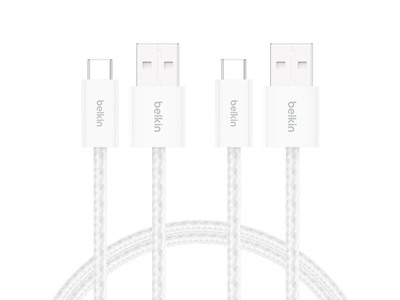 Belkin BoostCharge USB-kabel USB 2.0 USB C 15 W Hvid
