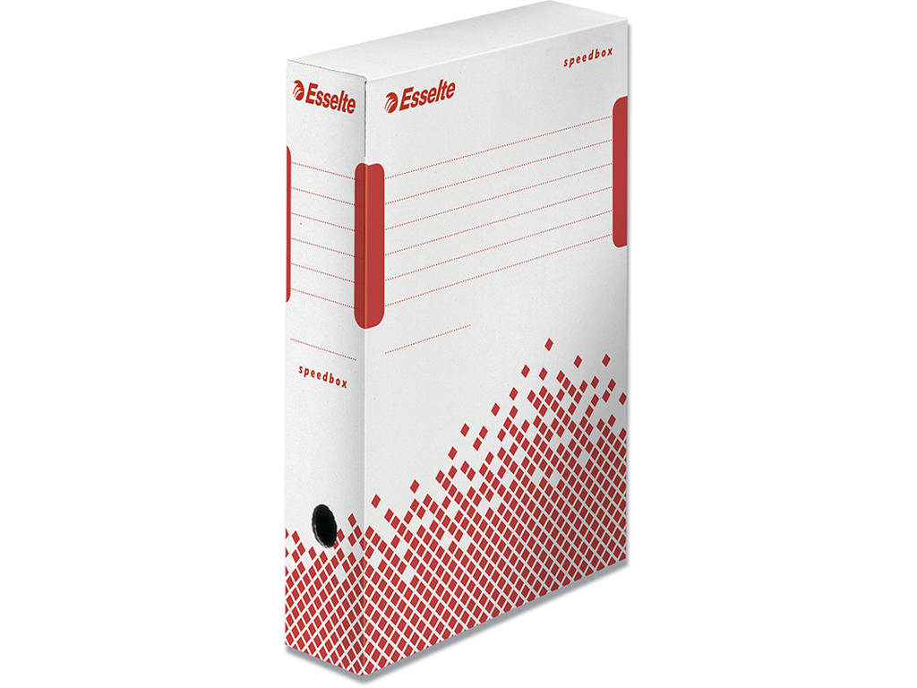 Arkivæske, A4 og folio, 8 cm, 1 stk, Esselte Speedbox 