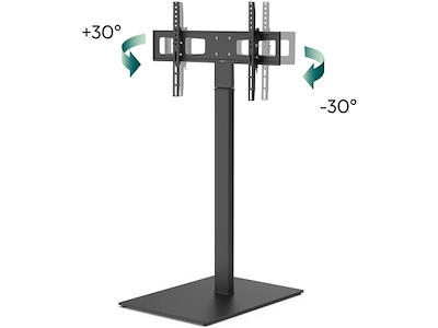 KS Pro TV stand uden hjul. Op til 75" VESA op til 600x400 Sort