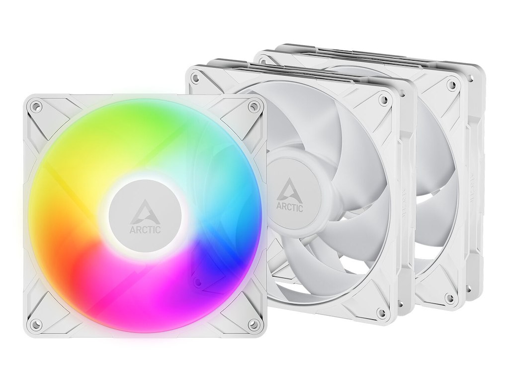 ARCTIC Freezer P14 Pro A-RGB (White) - 3 Pack Computerkabinet Ventilator 14 cm Hvid 1 stk