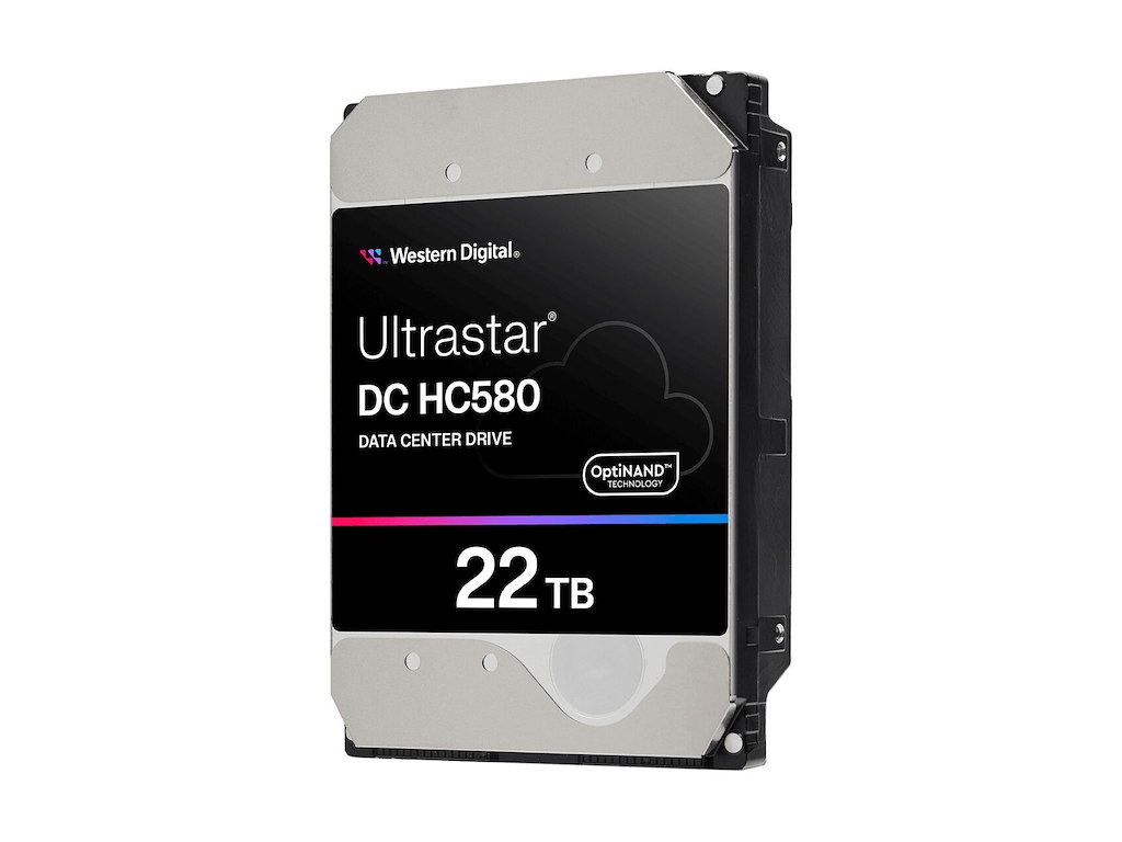 Western Digital Ultrastar DC HC580 harddisk 22 TB 7200 rpm 512 MB 3.5" SAS