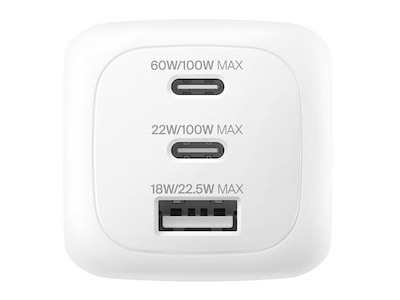 Belkin WCH016hqWH Universel Hvid Vekselstrøm Hurtig opladning Indendørs