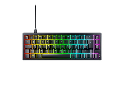 CHERRY K5V2 Compact tastatur Spil USB QWERTZ Tysk Sort