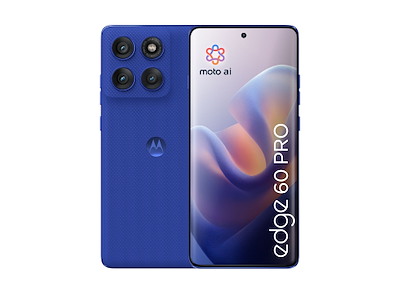 Motorola edge 60 pro 16,9 cm (6.67") Dual SIM Android 15 5G USB Type-C 12 GB 512 GB 6000 mAh Blå
