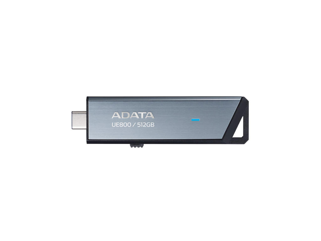 ADATA UE800 USB-nøgle 512 GB USB Type-C 3.2 Gen 2 (3.1 Gen 2) Sølv