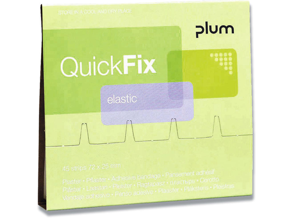 Plaster, Vandafvisende, 45 plastre pr refill, 1 pakke refill, Plum QuickFix Vandafvisende