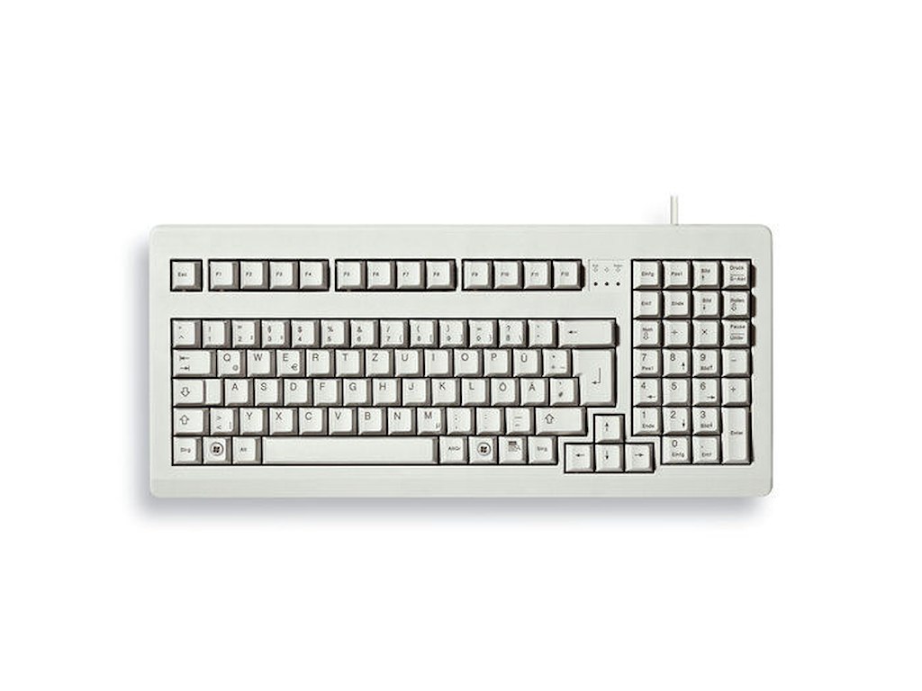 CHERRY G80-1800 tastatur Universel USB QWERTZ Tysk Grå