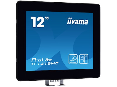 iiyama TF1215MC-B1 computerskærm 30,7 cm (12.1") 1024 x 768 pixel LCD Berøringsskærm Sort