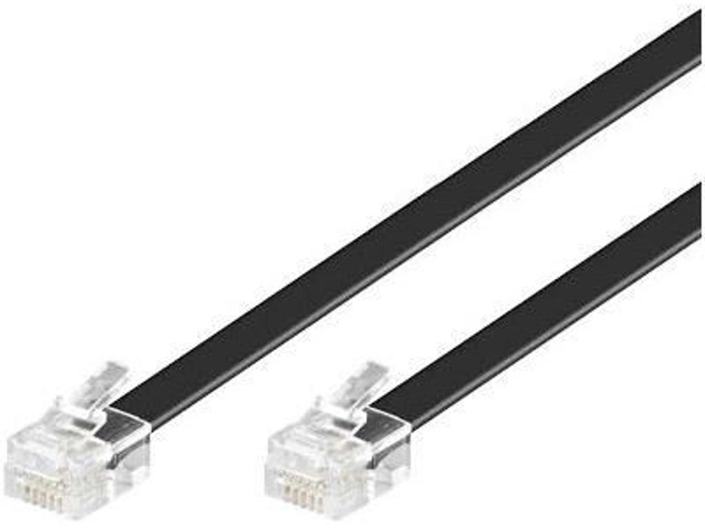 Microconnect MPK1005B telefonkabel 0,5 m Sort