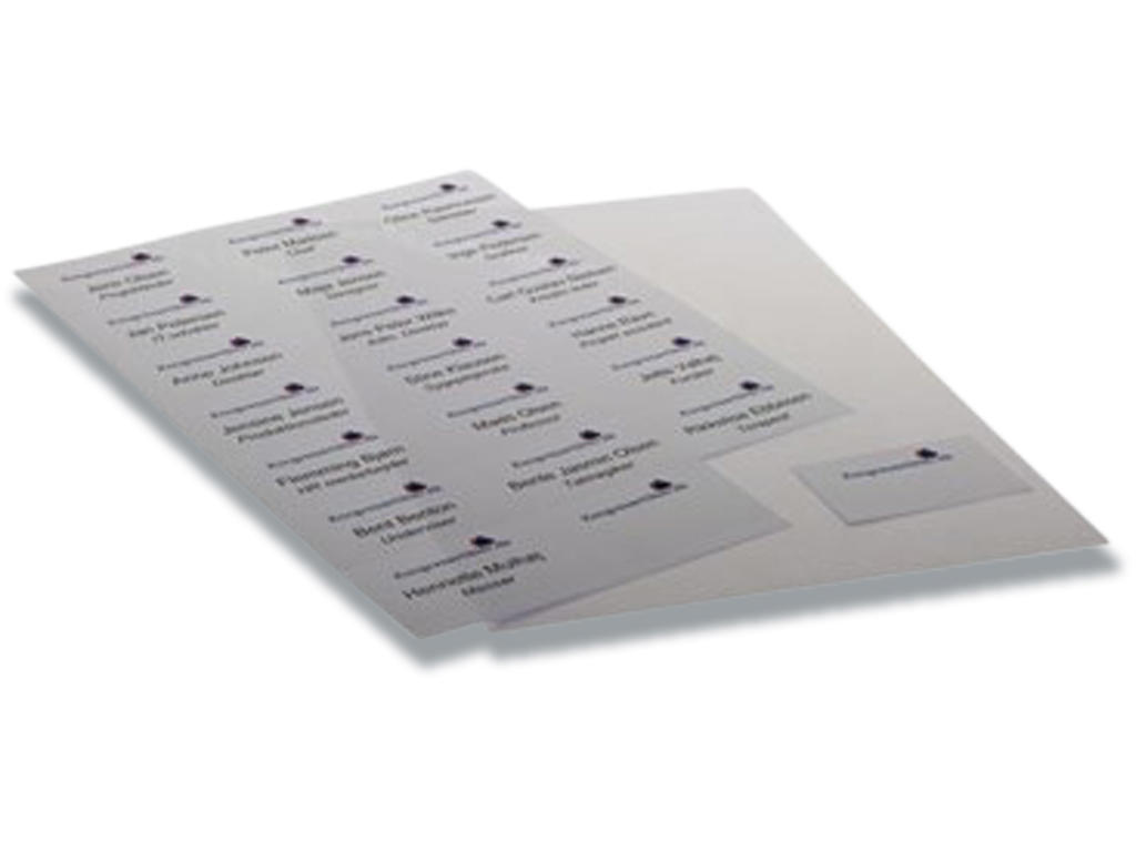 Indstik, Til navneskilte, 21 stk, 70x40 mm, Ferco 