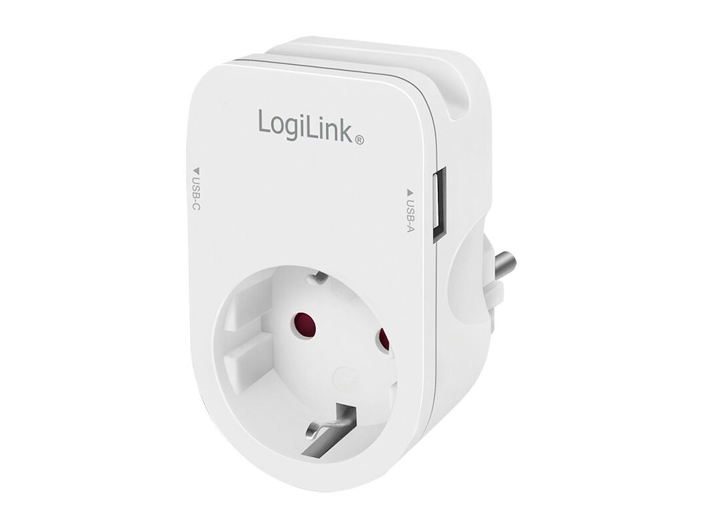 LogiLink PA0259 oplader til mobil enhed Universel Hvid Vekselstrøm Indendørs