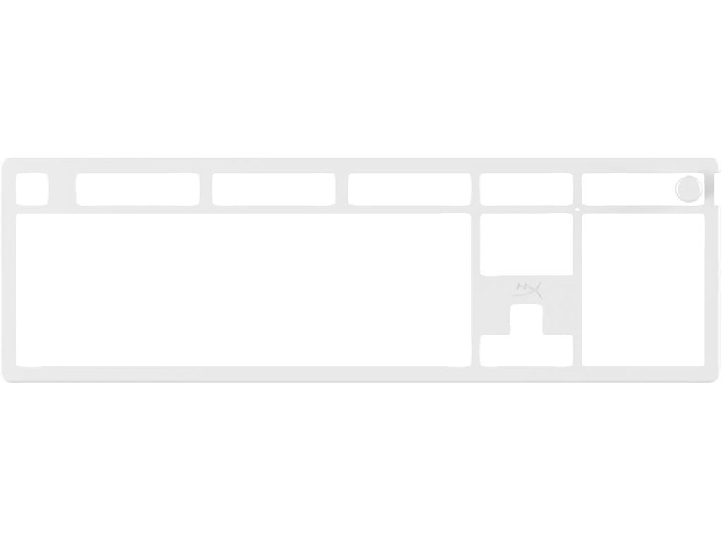 HyperX Alloy Rise-topplade – hvid