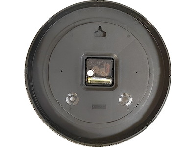 Vægur, Ø32 cm, Sort, Ikke radiostyret, Unilux Pop Quartz System