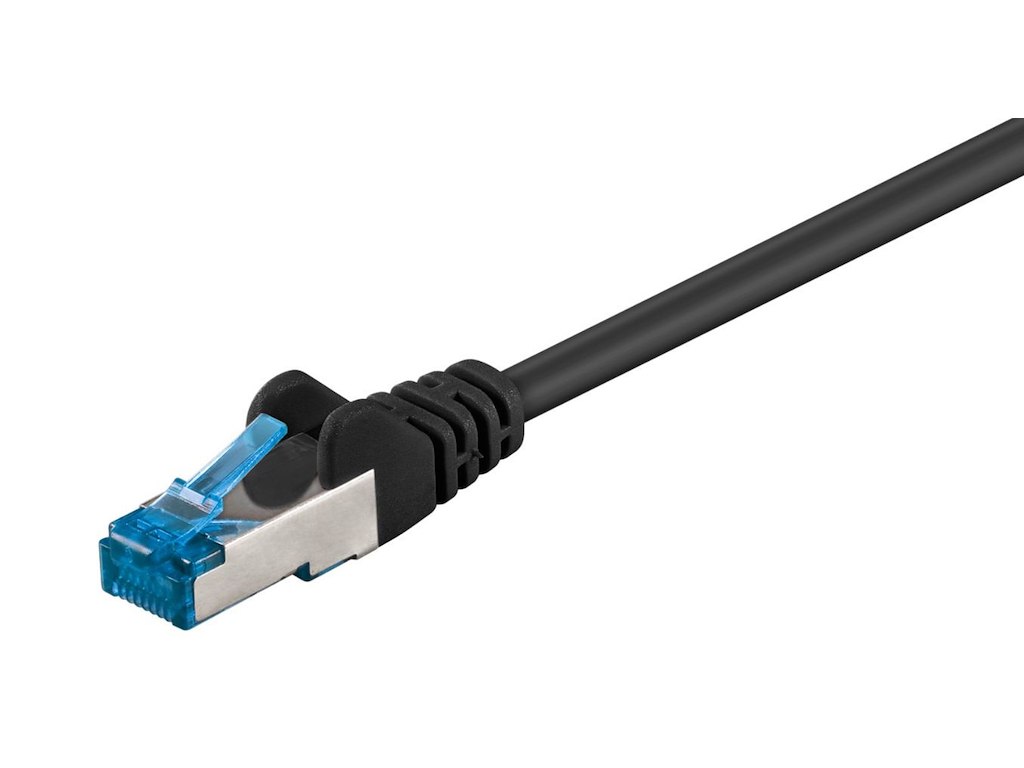 Microconnect 3m Cat6a S/FTP netværkskabel Sort S/FTP (S-STP)