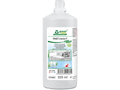 Universalrengøring, Uden farve og parfume, 325 ml, Green Care TANET Interior F Quick & Easy