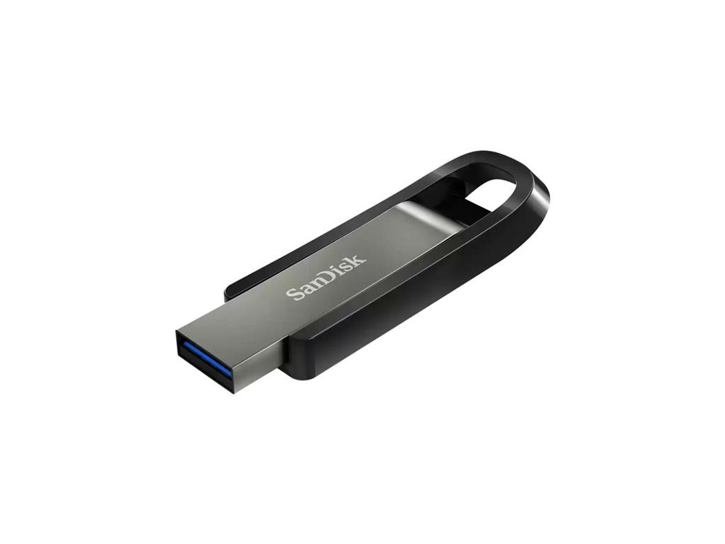 SanDisk Extreme Go USB-nøgle 128 GB USB Type-A 3.2 Gen 1 (3.1 Gen 1) Rustfrit stål
