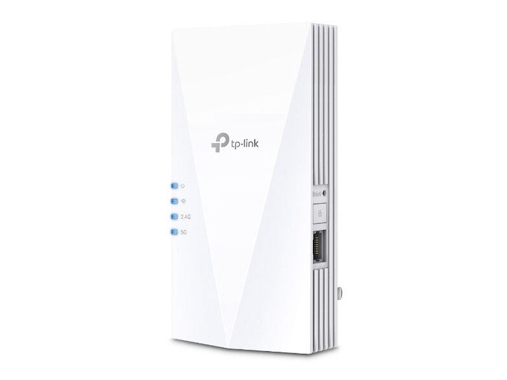 TP-Link RE1500X(DE) netværk forlænger Netværksgentager Hvid 10, 100, 1000 Mbit/s