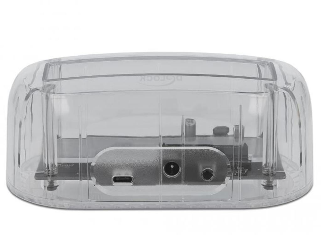 DeLOCK 64089 drevkabinet HDD/SSD kabinet Transparent 2.5/3.5"