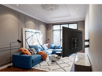 Vogel's TVM 5445 165,1 cm (65") Sort