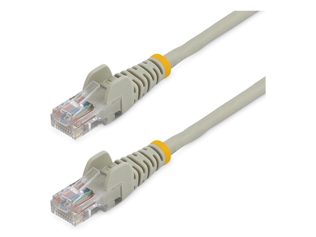 StarTech.com 45PAT50CMGR netværkskabel Grå 0,5 m Cat5e U/UTP (UTP)