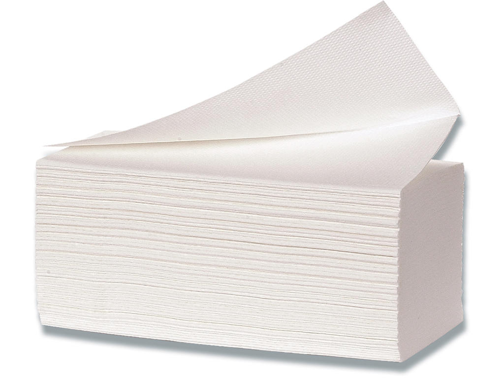 Håndklædeark, 3 lag, V-fold, 3000 ark, Abena Excellent 