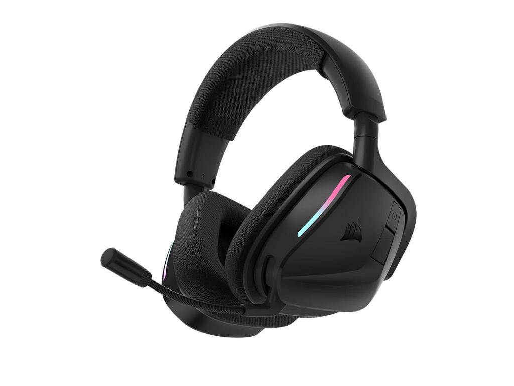 Corsair VOID WIRELESS v2 Headset Kabel & trådløs Spil USB Type-C Bluetooth Sort