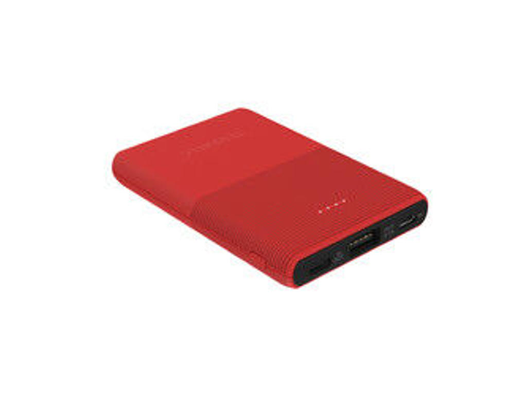 Terratec P50 Pocket Lithium polymer (LiPo) 5000 mAh Rød