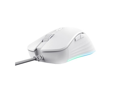 Trust GXT924W YBAR+ mus Spil Højre hånd USB Type-A Optisk 25600 dpi