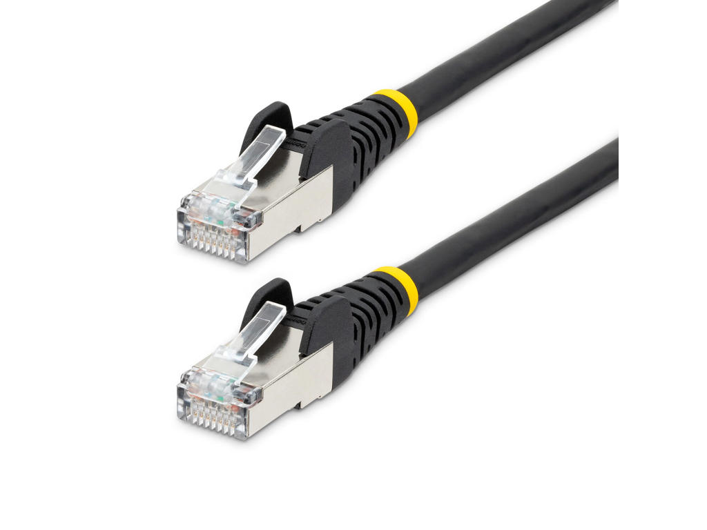 StarTech.com NLBK-2M-CAT6A-PATCH netværkskabel Sort S/FTP (S-STP)
