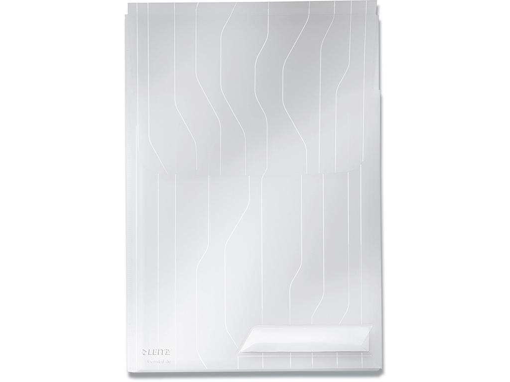 Combifile, Åben top, Transparent, 3 stk, Leitz Combifile 