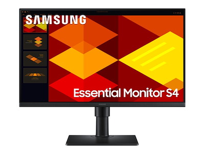 Samsung LS24D400GSUXXE computerskærm 61 cm (24") 1920 x 1080 pixel Fuld HD LCD Sort