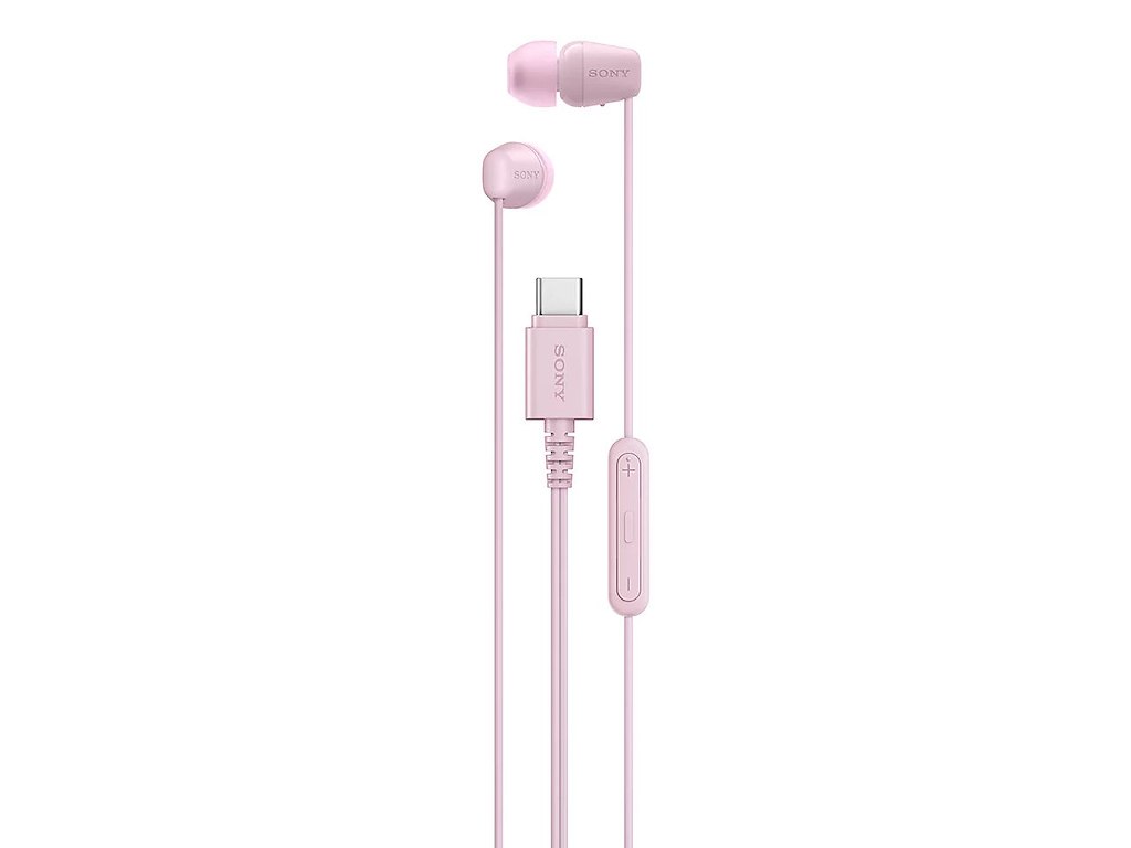 Sony IER-EX15C Headset Ledningsført I ørerne Opkald/musik USB Type-C Lyserød