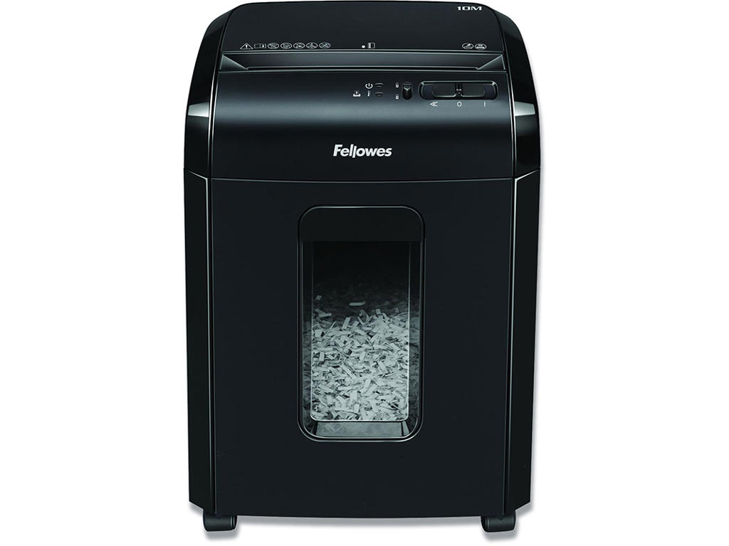 Makuleringsmaskine, Mikro, 10 ark, P5, Fellowes Powershred 10M
