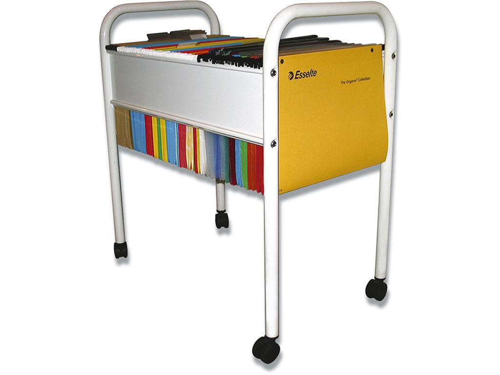 Hængemappevogn A4 Åben Hvid