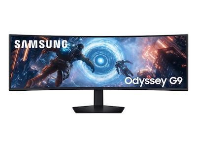 Samsung G91F computerskærm 124,5 cm (49") 5120 x 1440 pixel Dual QHD LCD Sort