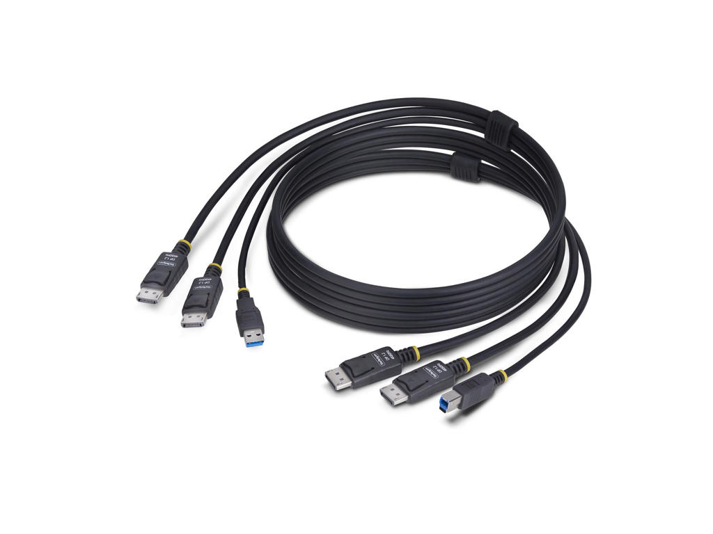 StarTech.com DDU1226-KVM-CABLE KVM-kabel Sort 1,8 m