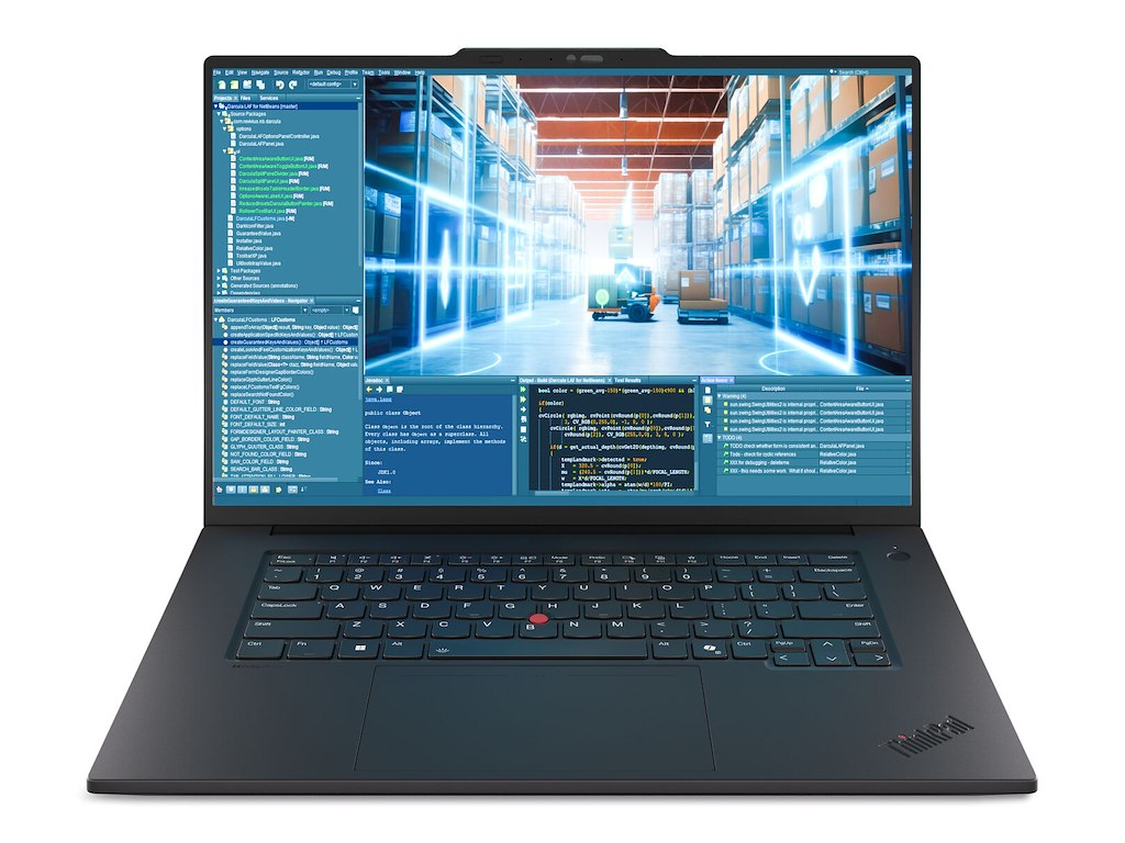 Lenovo ThinkPad P1 Gen 8 Intel Core Ultra 7 255H Mobil workstation 40,6 cm (16") WQUXGA 64 GB LPDDR5x-SDRAM 1 TB SSD NVIDIA RTX PRO 2000 Blackwell Wi-Fi 7 (802.11be) Windows 11 Pro Nordisk Sort