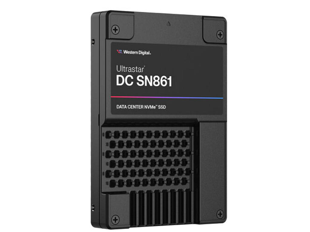 Western Digital Ultrastar DC SN861 15,3 TB U.3 PCI Express 4.0 NVMe TLC 3D NAND