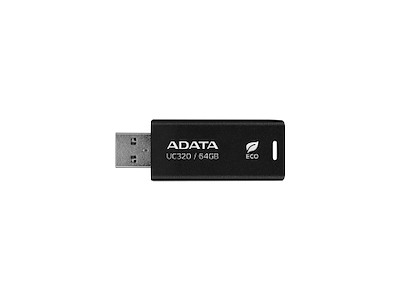 ADATA UC320 USB-nøgle 64 GB USB Type-A 3.2 Gen 1 (3.1 Gen 1) Sort