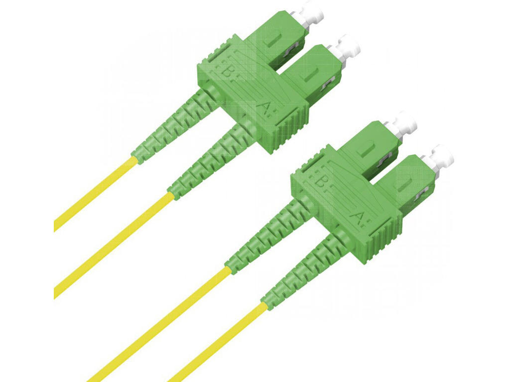 Microconnect FIB8810005 InfiniBand og fiberoptisk kabel 0,5 m SC Gul