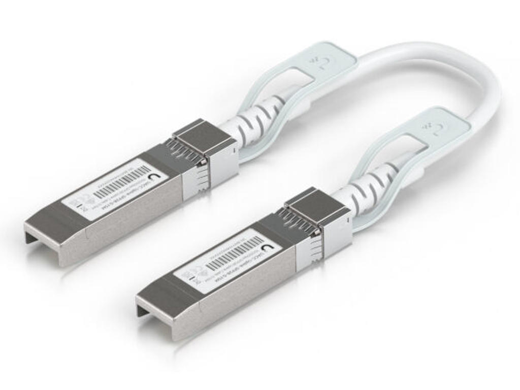 Ubiquiti UACC-Uplink-SFP28-0.15M-10 InfiniBand og fiberoptisk kabel 0,15 m Hvid