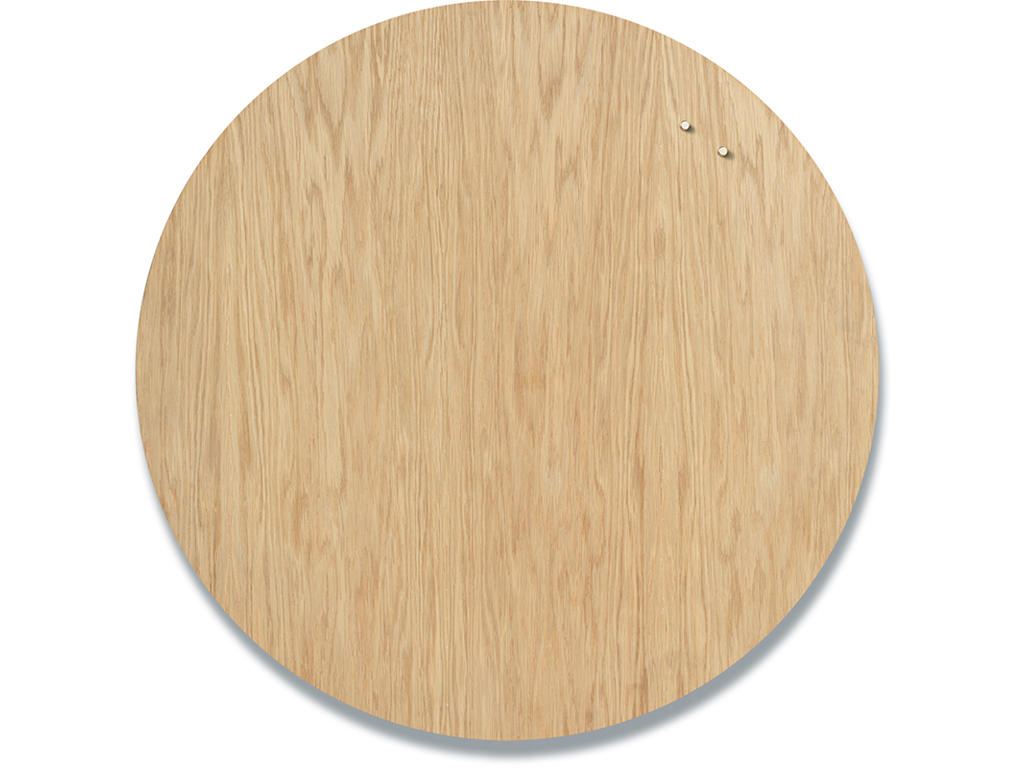 Opslagstavle, Ø80 cm, Egefiner, Magnetisk, Naga 