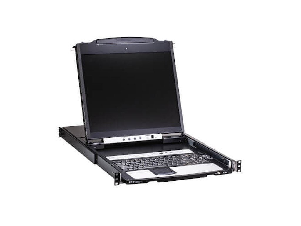 Eaton B064C-16-1-IP KVM Switch Stativ-montering Sort