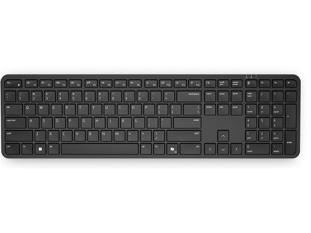 DELL Pro 5 KB526 tastatur Hjemme/kontor RF trådløst QWERTY Nordisk Sort